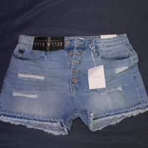 KanCan Bella Ella Boutique Denim Shorts